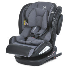 Автокрісло El Camino (0-36кг) ME 1045 EVOLUTION 2 360 ISOFIX (melange cloud gray)